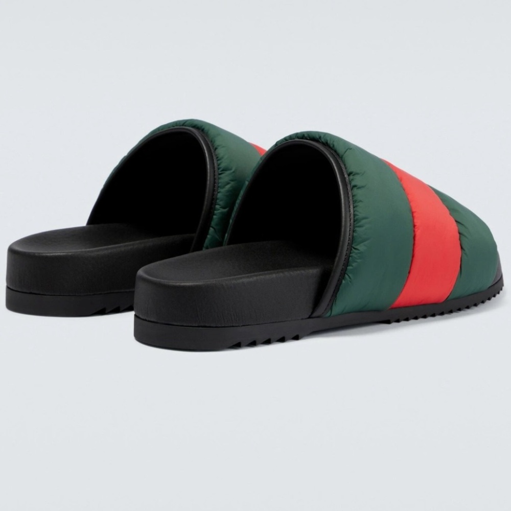 Gucci - Web padded nylon slides size 37 - Picture 5 of 15